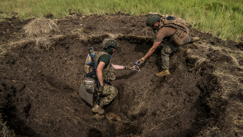 Десантник: ВСУ при отступлении на Ореховском направлении занимались минированием