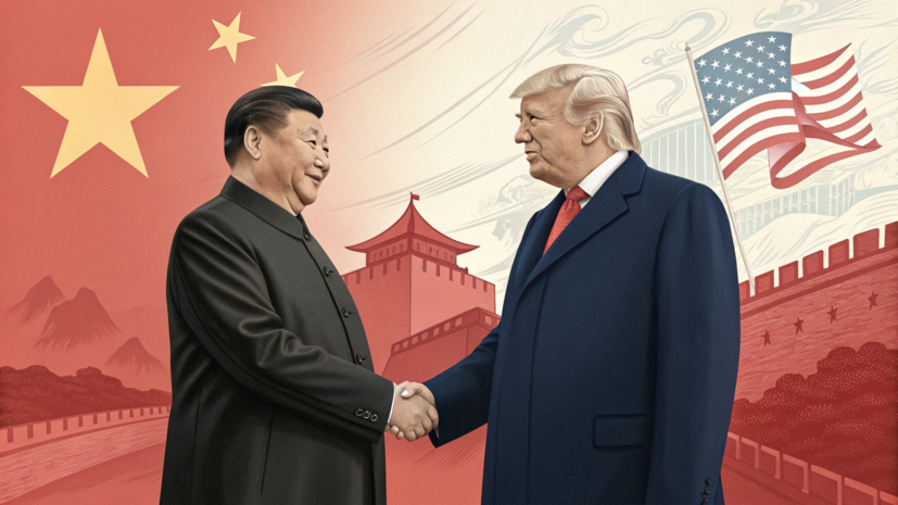 Си Цзиньпин и Трамп проводят телефонный разговор