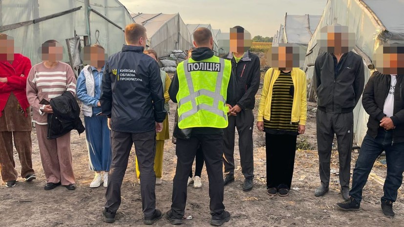 В Киевской области освободили 13 узбеков, удерживаемых в рабстве