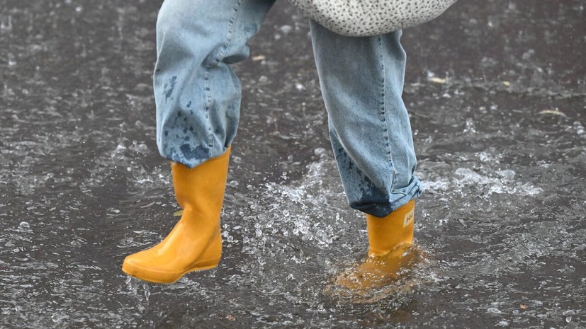 В городах Дагестана подтопило улицы из-за ливней