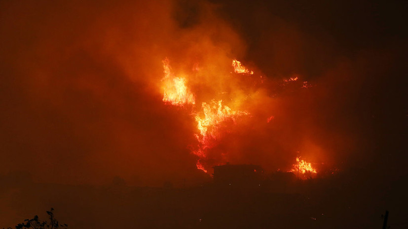Губернатор Антальи заявил о локализации лесного пожара, угрожавшего отелям