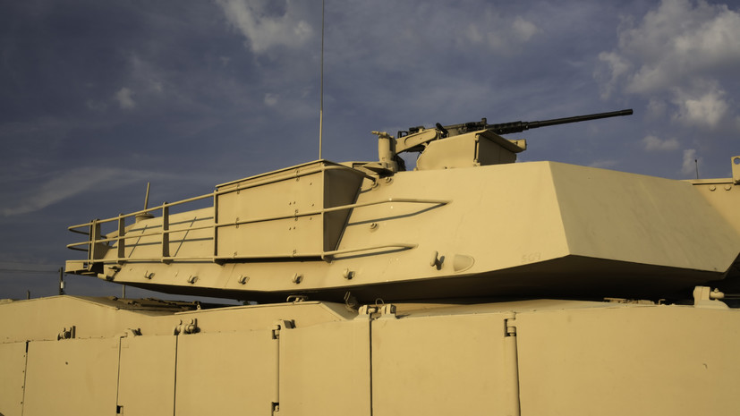 Российские БПЛА-операторы обнаружили танк Abrams под Херсоном