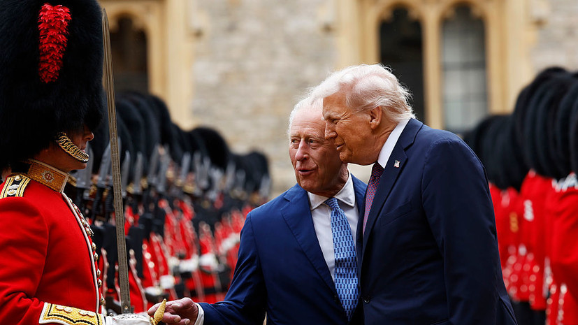 Песков допустил, что Трампу в Британии рассказывали о планах давления на Россию