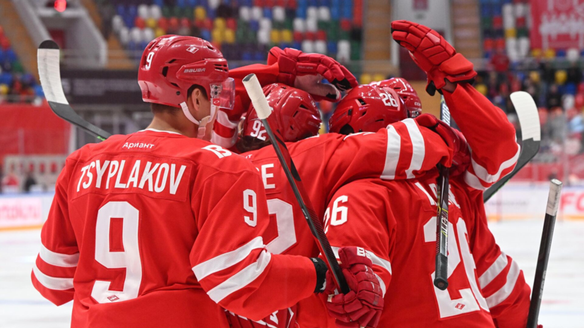 «Спартак» прервал победную серию «Трактора» в КХЛ, ЦСКА потерпел третье поражение подряд