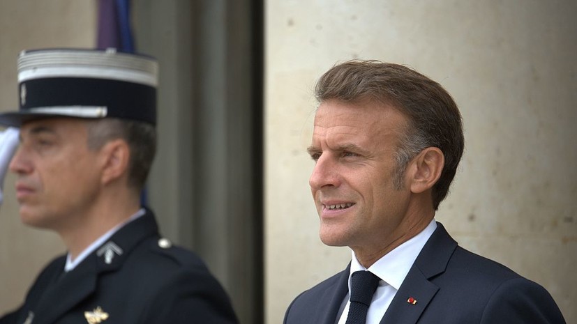 Макрон: Европа работает над прекращением закупок российских энергоресурсов