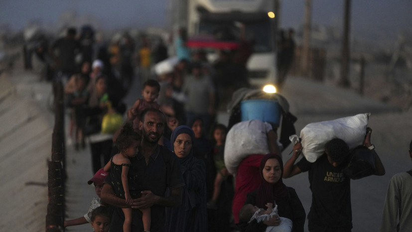 ЦАХАЛ: более 550 тысяч жителей покинули город Газа