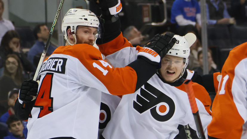 Гол Мичкова за 78 секунд до конца основного времени помог «Филадельфии» обыграть «Айлендерс» в предсезонном матче НХЛ