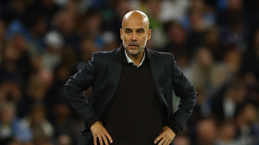 Гвардиола поцеловал бокового судью во время матча АПЛ с «Арсеналом»