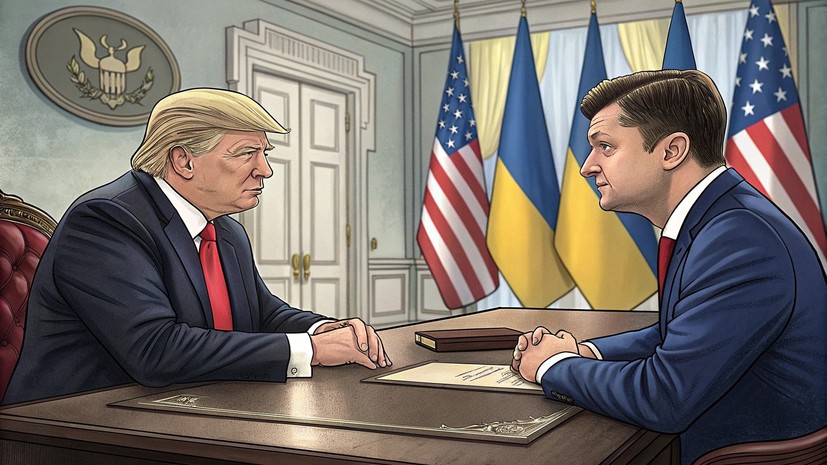 В Белом доме анонсировали переговоры Трампа с Зеленским