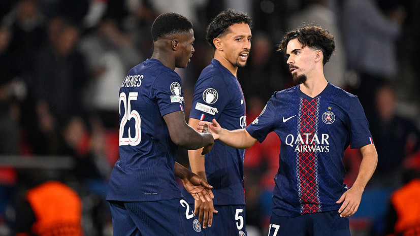 ПСЖ — лучшая команда прошлого сезона в мужском футболе