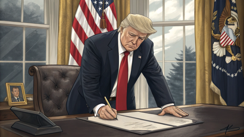 Трамп подписал указ о признании движения «Антифа» террористической организацией