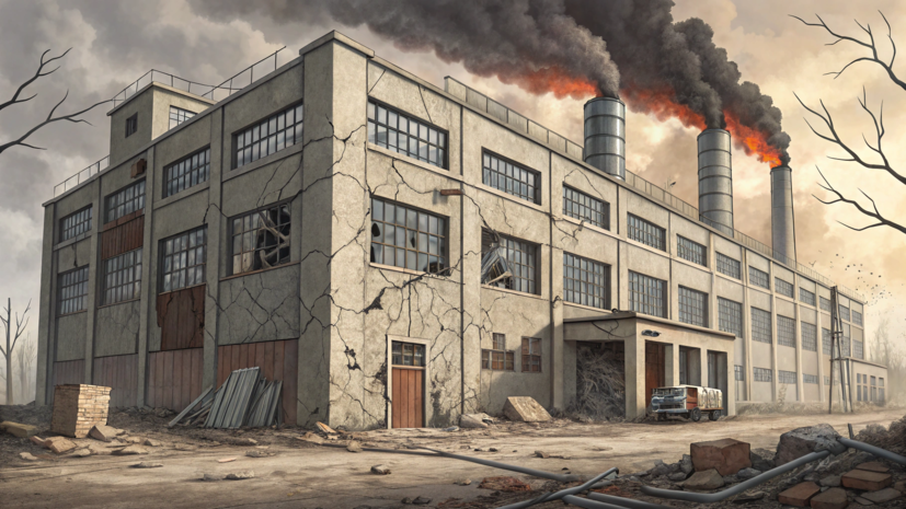 В Кривом Роге сообщили о повреждении предприятия