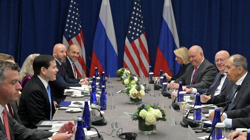 МИД: Лавров и Рубио заинтересованы в поиске мирных развязок по Украине