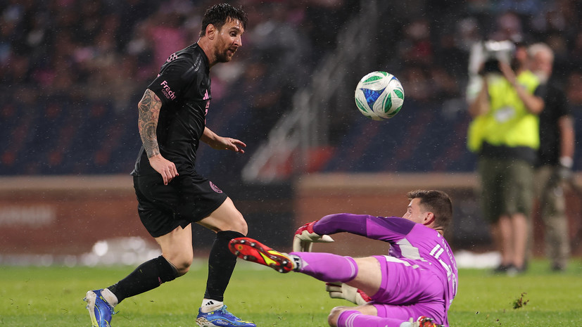 Дубль Месси позволил «Интер Майами» одержать разгромную победу в MLS