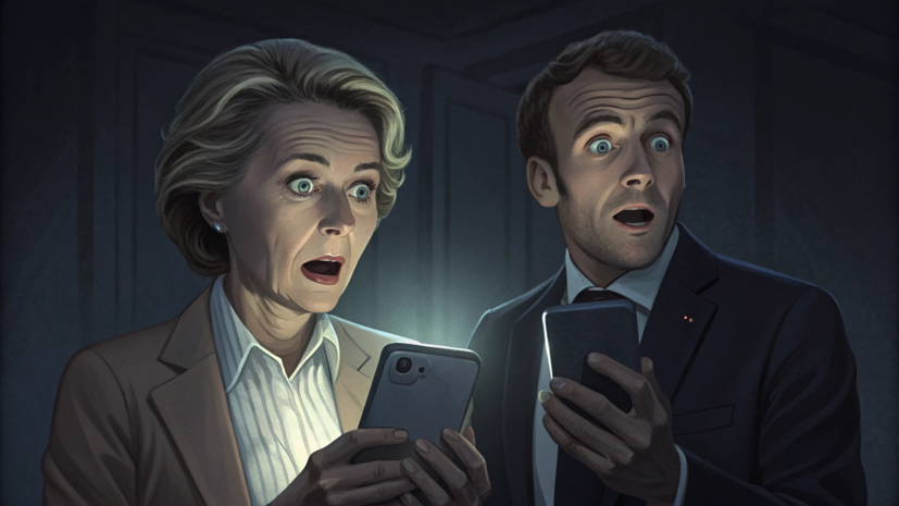 Исчезли сообщения о важной сделке: в ЕС начали расследование из-за «пропавшей» переписки Макрона и фон дер Ляйен