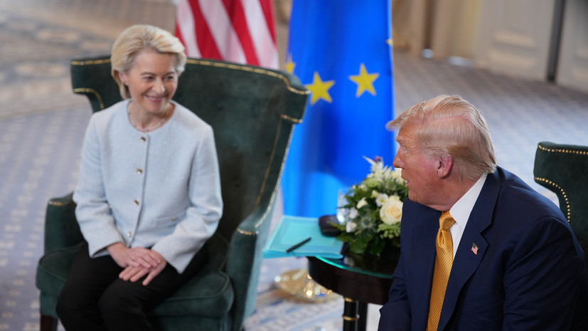 Politico: глава ЕК вела переговоры с Трампом для увеличения давления на Россию