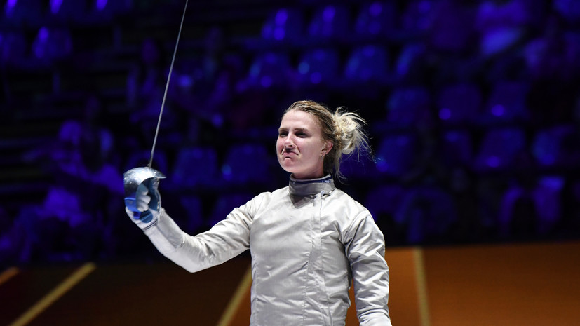 Фехтовальщицу Великую внесли в базу «Миротворца»