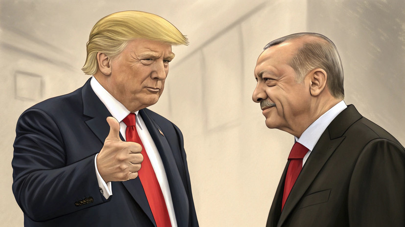 Трамп заявил, что ему нравится «жёсткий» и «крайне самоуверенный» Эрдоган