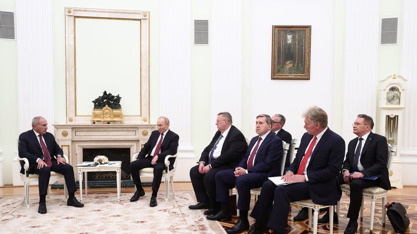 Путин и Пашинян обсудили работу Армянской атомной электростанции
