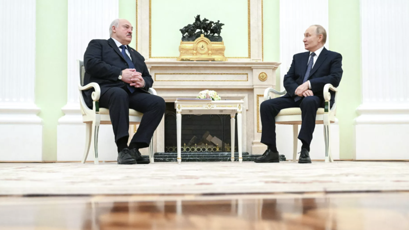 Встреча Путина и Лукашенко продолжается уже более 3,5 часа