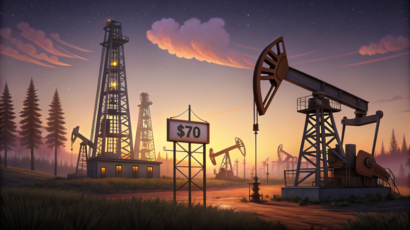 Цена Brent на лондонской бирже ICE превысила $70 за баррель