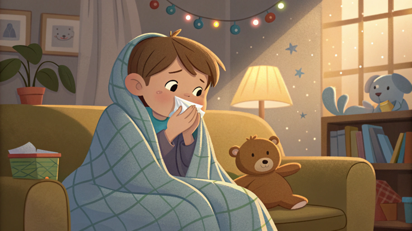 Врач Одзиляева: ребёнок может переносить до 12 эпизодов простуды в год