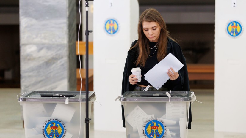 Правящая партия Молдавии набирает 39,57% после обработки 22% протоколов