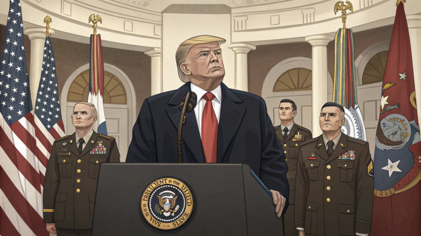 Трамп на большой встрече с офицерами США расскажет, «как любит их»