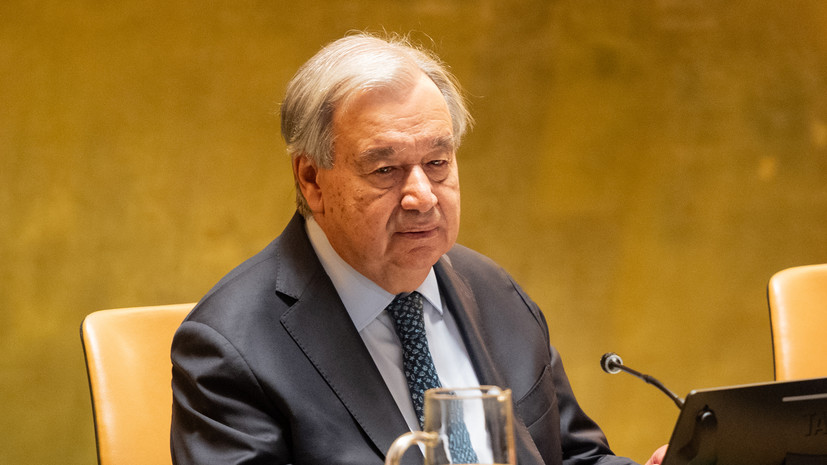 Генсек ООН поддержал план Трампа по Газе