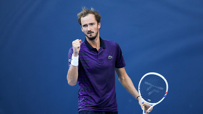 ATP признала ошибкой предупреждение судьи Медведеву в полуфинале турнира в Пекине