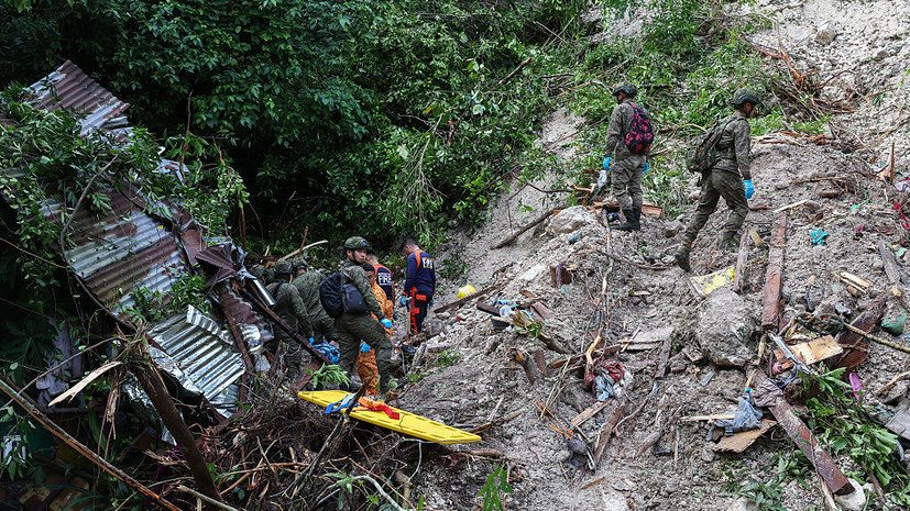 Число погибших при землетрясении у Филиппин достигло 30