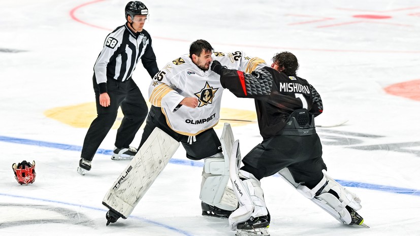 Тренер «Авангарда» Буше — о драке вратарей: это было шоу для болельщиков