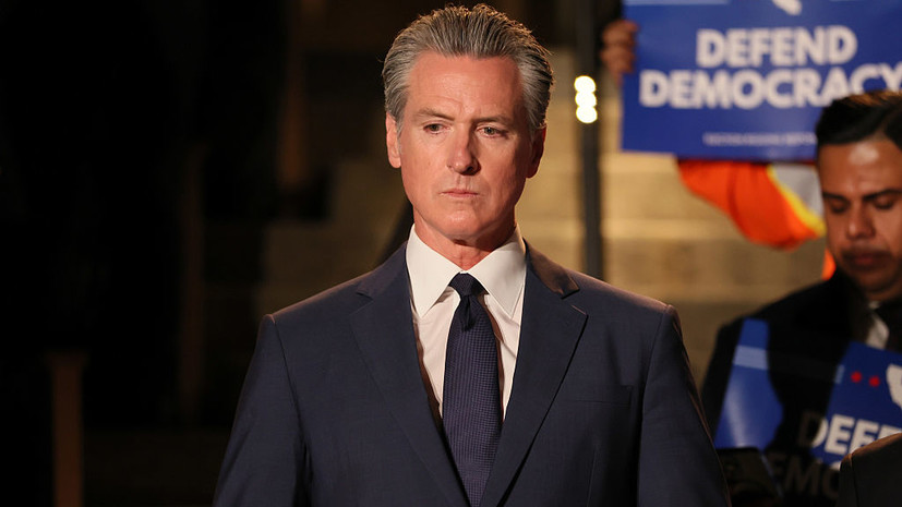 Губернатор Калифорнии Ньюсом заявил, что он является «лидером свободного мира»