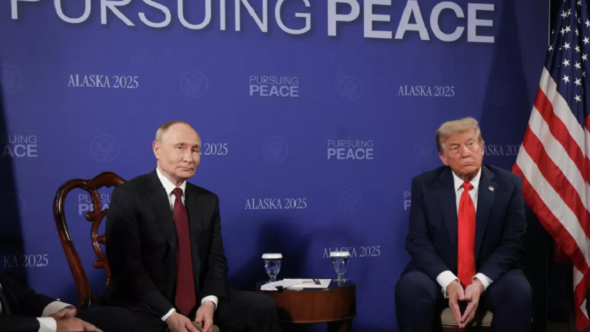 Путин заявил, что не рассказывал Трампу на Аляске историю Украины