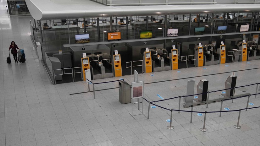 Аэропорт Мюнхена сообщил о приостановке полётов из-за дронов