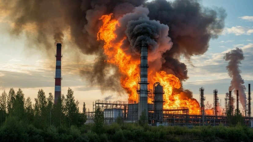 «СТРАНА.ua»: на ТЭЦ в Краматорске произошёл пожар