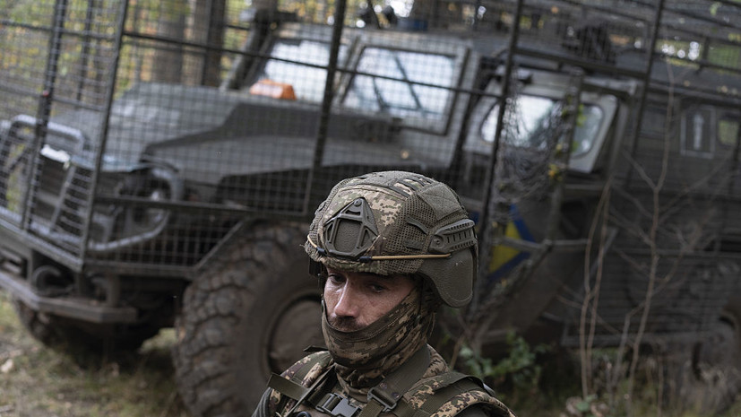 РИА Новости: ВСУ выдали расположение своего блиндажа упаковкой воды