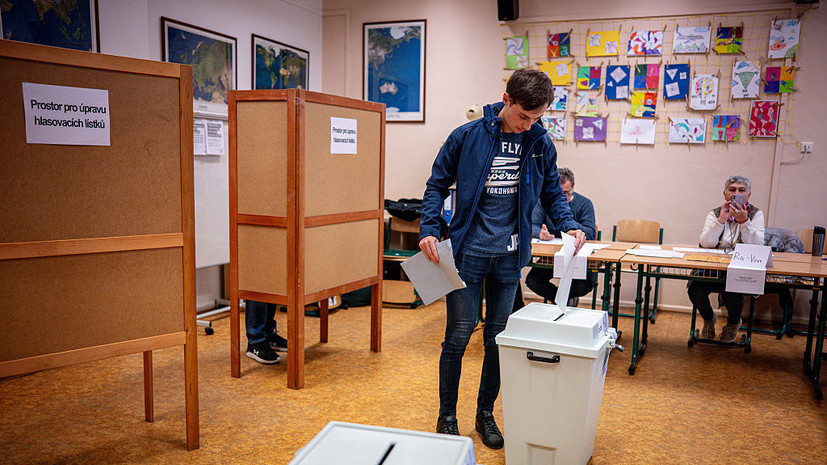 На выборах в чешский парламент лидирует оппозиционная партия ANO