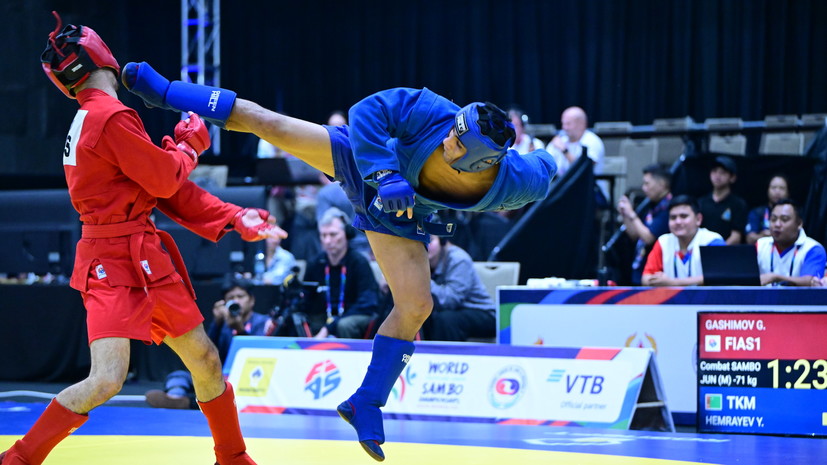 Российских юниоров оставили без золота в боевом самбо на молодёжном первенстве мира в Индонезии
