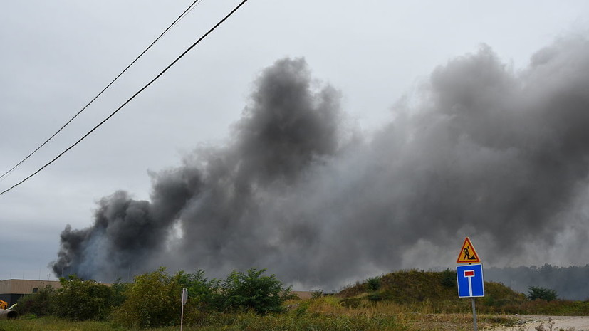 Во Львовской области загорелось одно из газовых хранилищ
