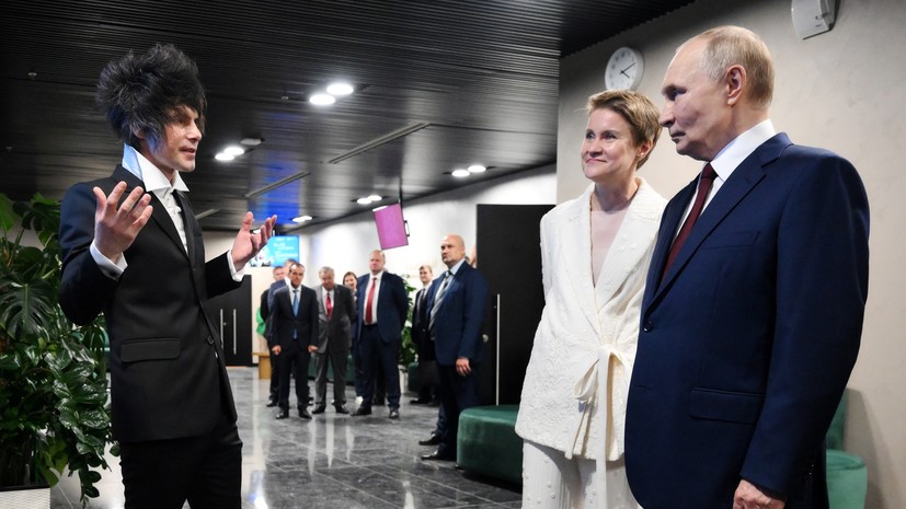 Литвинов рассказал, что создание удивившей Путина причёски занимает 30 секунд