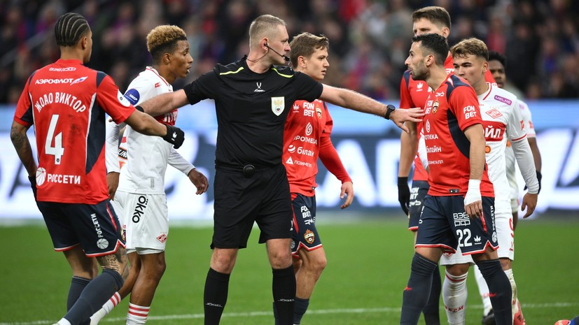 ЦСКА обыграл «Спартак» в матче РПЛ с пятью голами