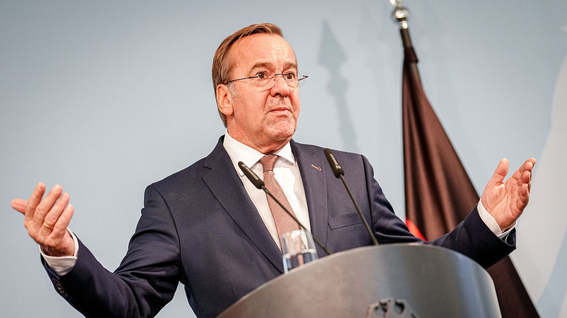 Писториус: ФРГ не находится в состоянии войны