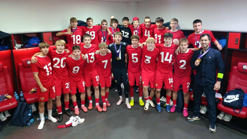 Юношеская сборная России выиграла турнир в Азербайджане