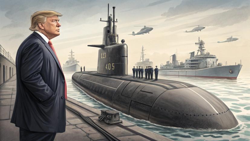 Трамп: США в декабре начнут строительство новой подлодки класса «Вирджиния» Трамп: США в декабре начнут строительство новой подлодки класса «Вирджиния»
