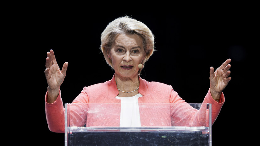 FT: Макрон язвительно раскритиковал инициативу фон дер Ляйен о «стене дронов»