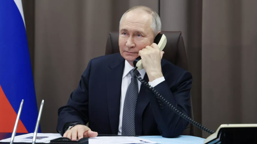 Путин поговорил по телефону с Нетаньяху