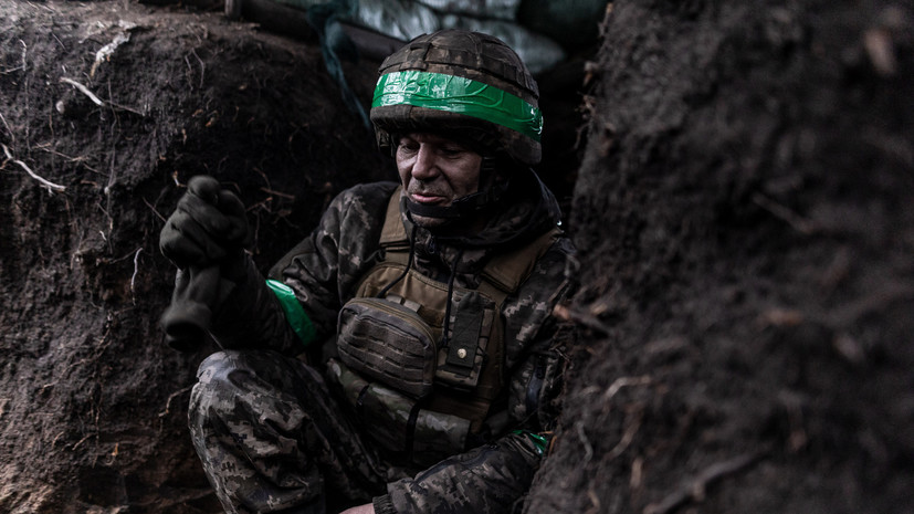 Боец Перун: жители Украины прятали детей в печках