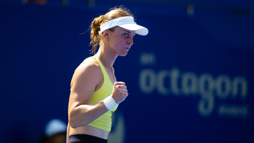 Самсонова вышла в третий круг турнира в Ухани, где может сыграть с Соболенко