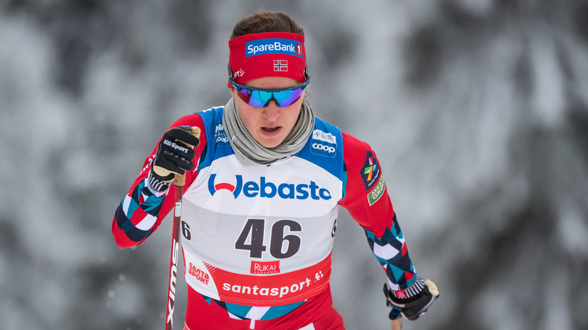 Норвежская лыжница выступила против допуска россиян на международные турниры